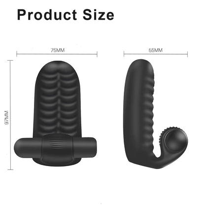 Finger Sleeve Vibrator For G Spot Massage