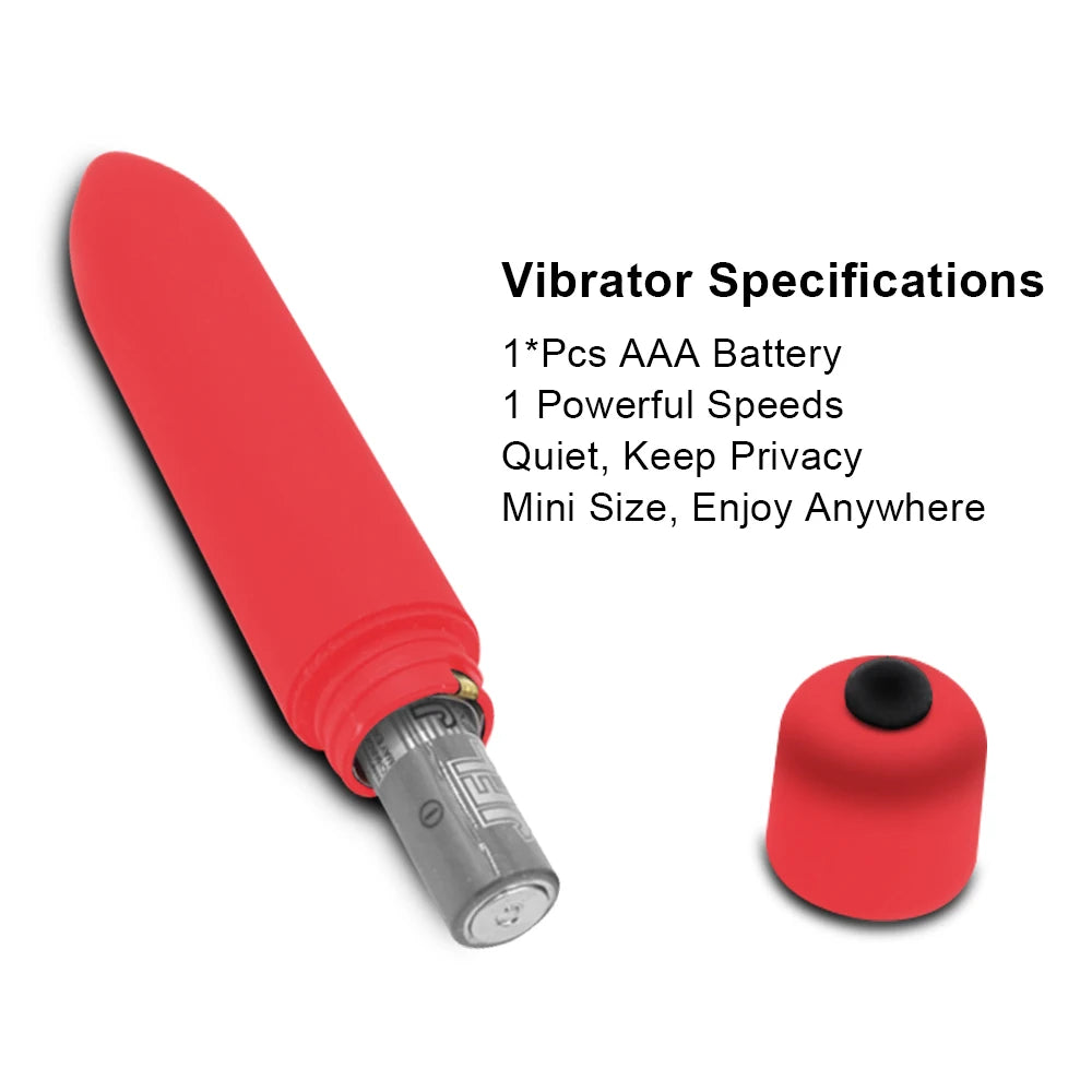 Bullet Vibrator with Butt Plug