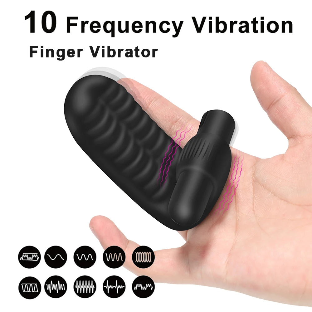 Finger Sleeve Vibrator For G Spot Massage