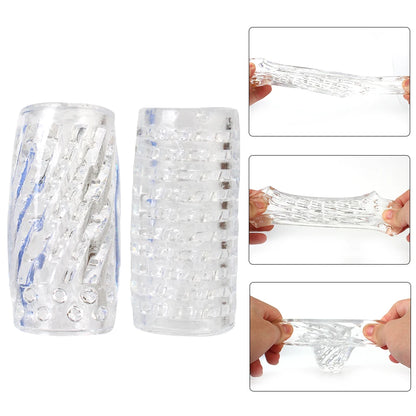 9cm Transparent Travel Fleshlight