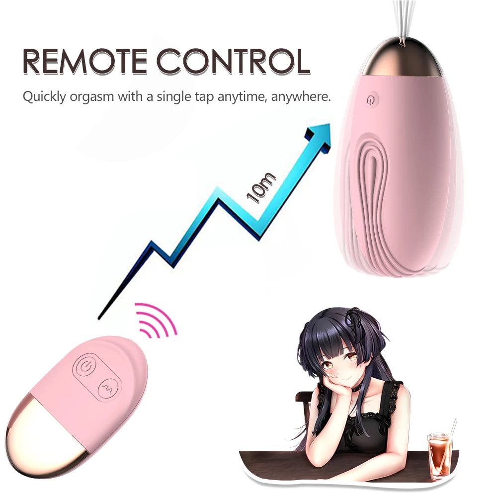 Hideaway Remote Control Bullet Shaped 10 Speed Vibrator