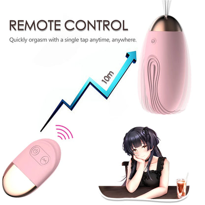 Hideaway Remote Control Bullet Shaped 10 Speed Vibrator