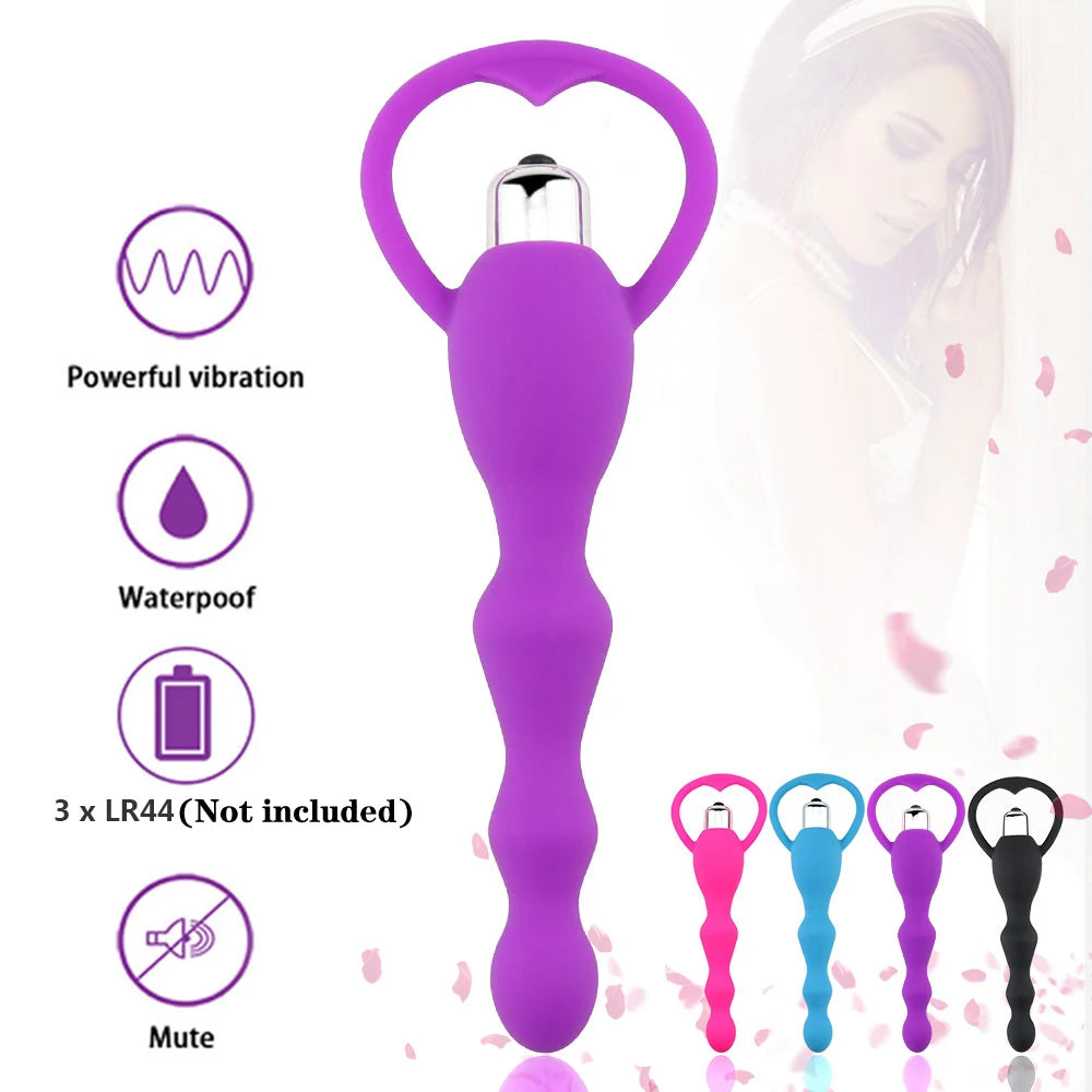 1/10 Modes Silicone Anal Vibrator