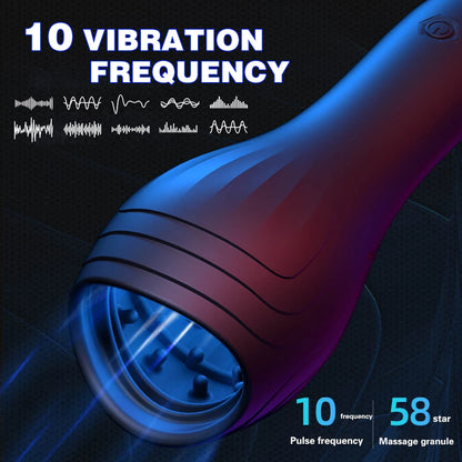 10 Speed Tongue Licking and Vibration Fleshlight