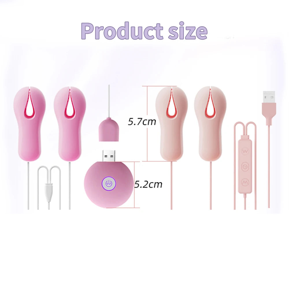 10 Modes Electric Nipple Vibrator