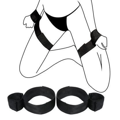 BDSM Neck and Wrist Restraints