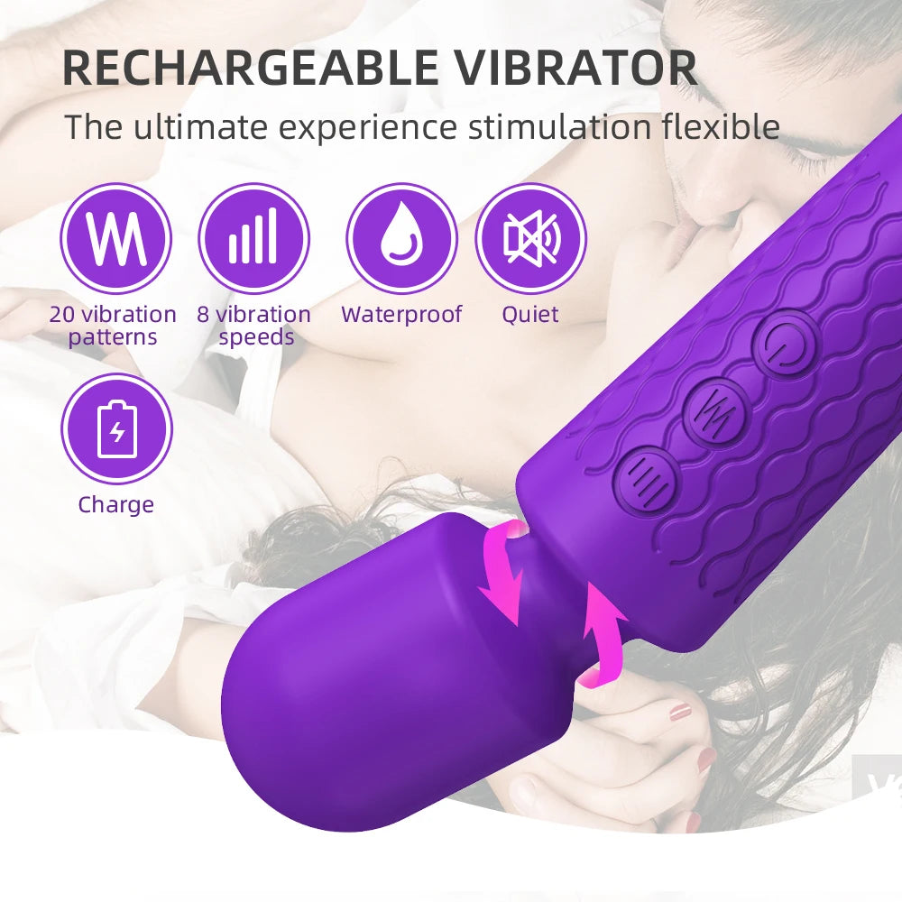 Wireless AV Vibrator Magic Wand