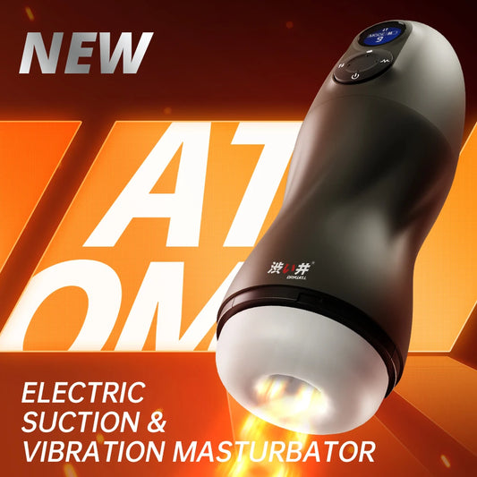 Electric Suction and Vibration Fleshlight