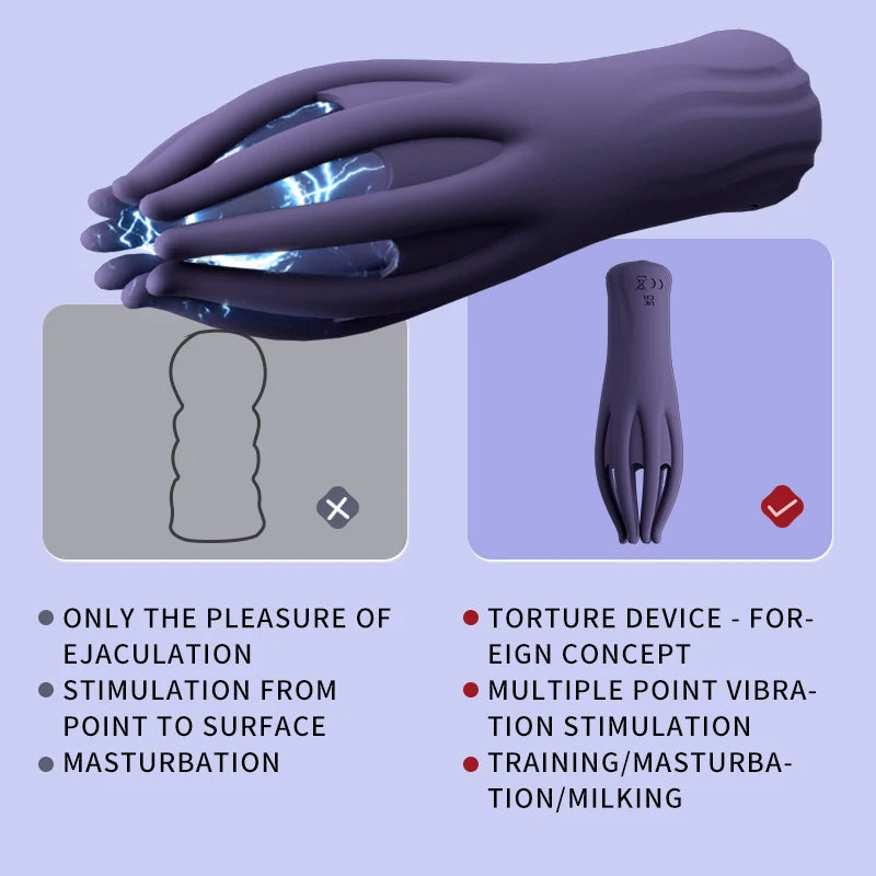 Tentacle Shaped Sex Gland Vibrator