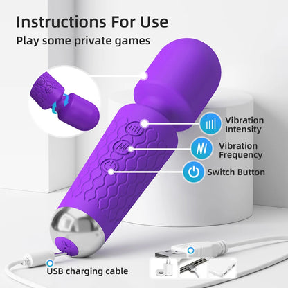 Wireless AV Vibrator Magic Wand