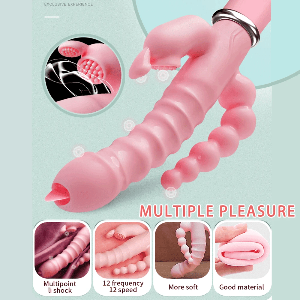 3 In 1 Hand Held Twisting Vibrator