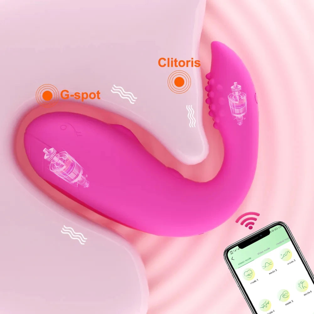 Bluetooth Controlled Wearable G spot Vibrator