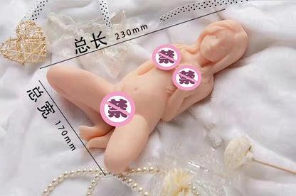 Anime Miniature Torso Silicone Doll