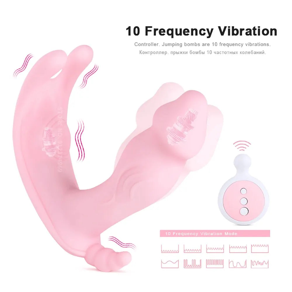 Remote Controlled Wearable Vibrator