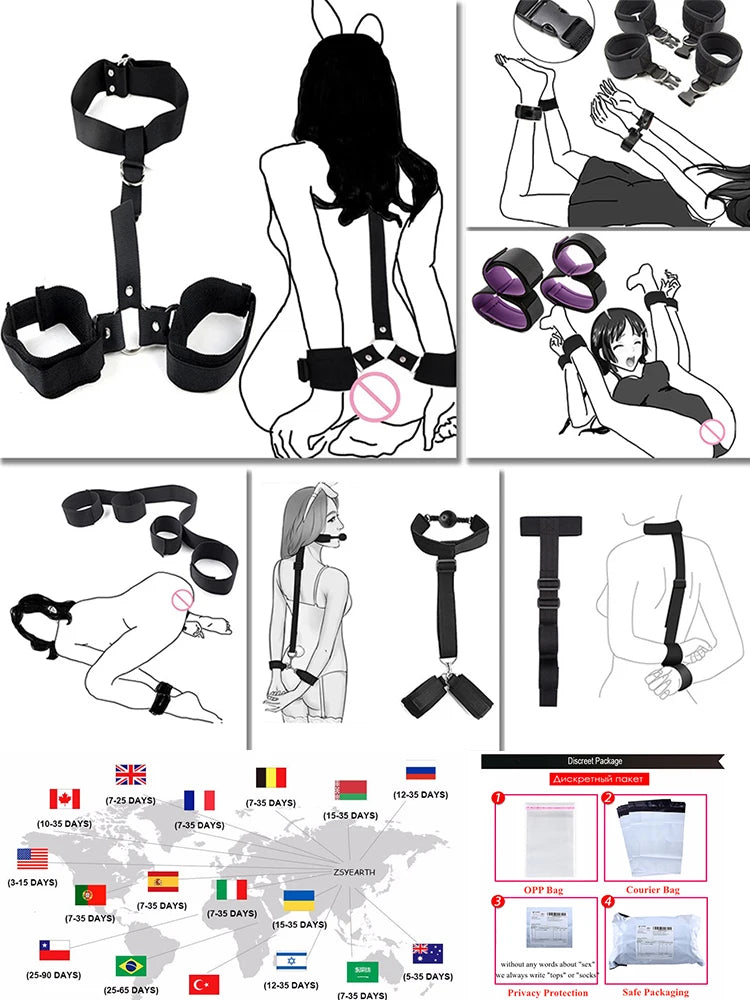 BDSM Restraints Kit