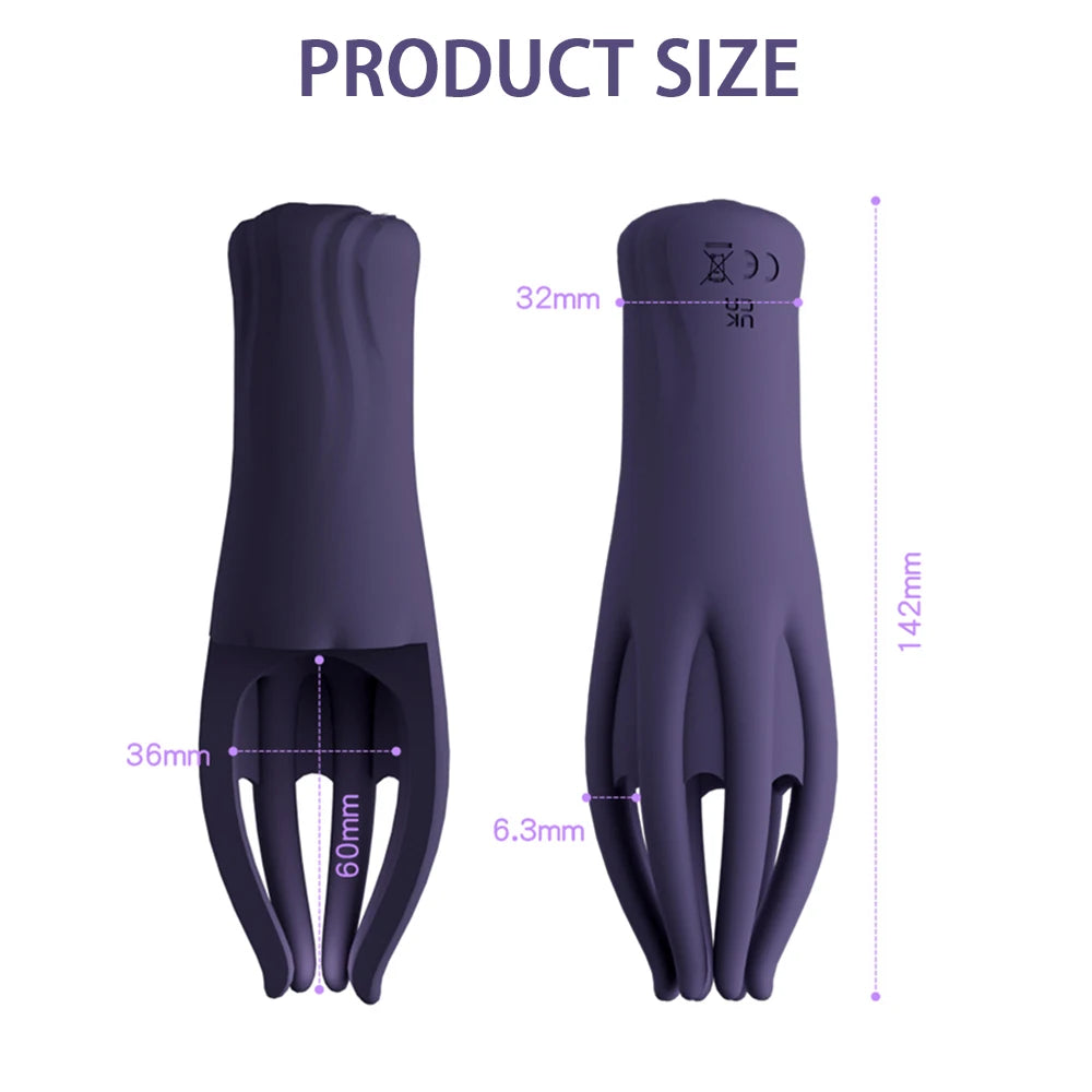 Tentacle Shaped Sex Gland Vibrator