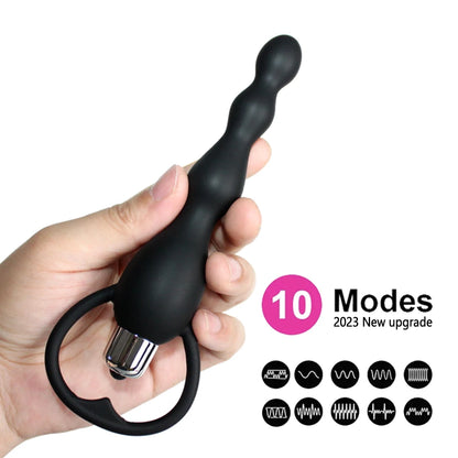 1/10 Modes Silicone Anal Vibrator